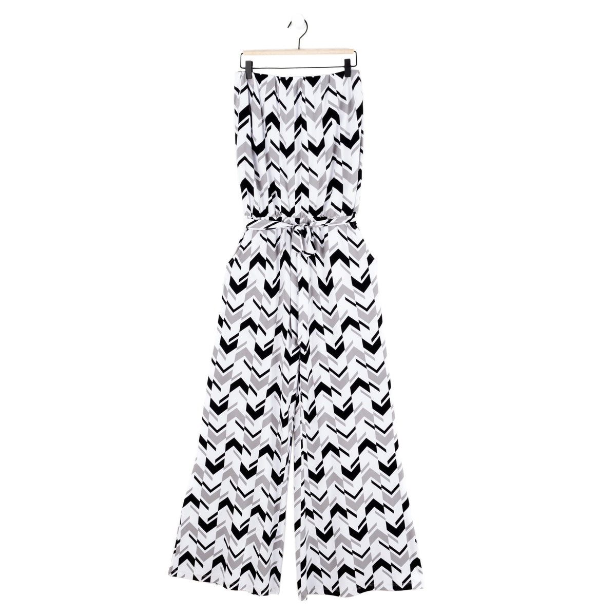 Tube Top Pocket Jumpsuit - Chevron Stripe - Final Sale! | Clara Sunwoo Best Price