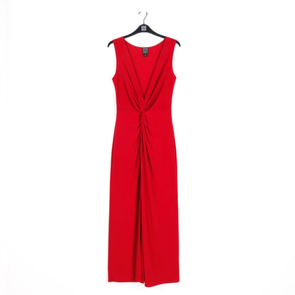 Center Slit Maxi Dress - Red - Final Sale! | Clara Sunwoo Quality