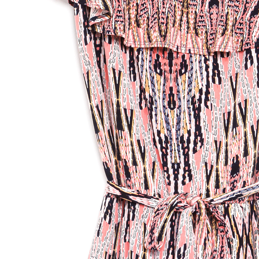 Ruffle Off Shoulder Pocket Jumpsuit - Boho Weave - Final Sale! | Clara Sunwoo Featured