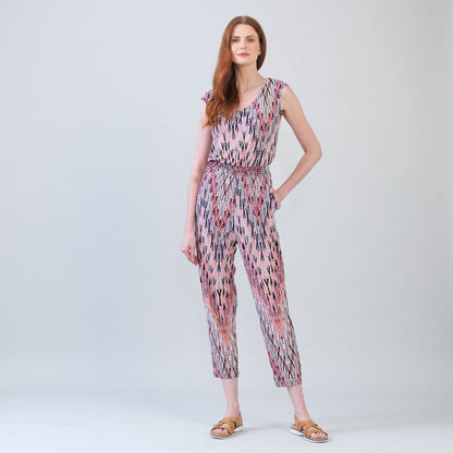 Back Cut Out Jogger Pocket Jumpsuit - Boho Weave - Final Sale! | Clara Sunwoo Popular