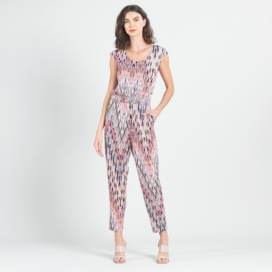 Back Cut Out Jogger Pocket Jumpsuit - Boho Weave - Final Sale! | Clara Sunwoo Popular