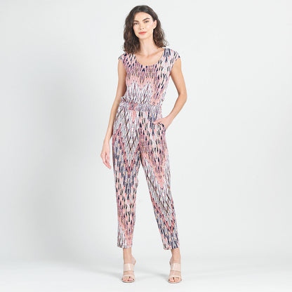 Back Cut Out Jogger Pocket Jumpsuit - Boho Weave - Final Sale! | Clara Sunwoo Popular
