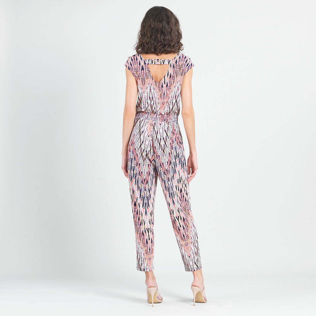 Back Cut Out Jogger Pocket Jumpsuit - Boho Weave - Final Sale! | Clara Sunwoo Popular