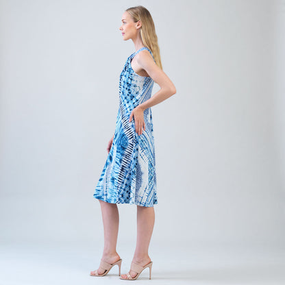 Grecian Halter Swing Dress - Acid Wash - Final Sale! | Clara Sunwoo Value