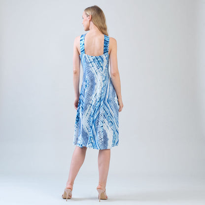Grecian Halter Swing Dress - Acid Wash - Final Sale! | Clara Sunwoo Value