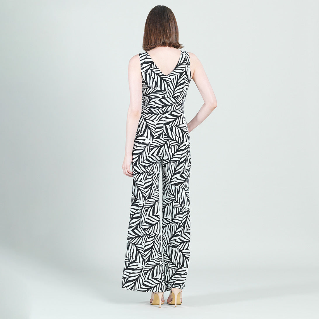 Signature Jumpsuit - Leaf Stripe - Final Sale! | Clara Sunwoo Classic