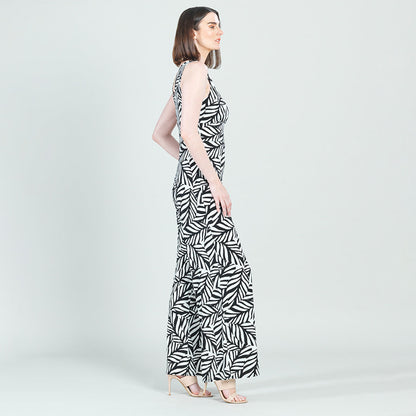 Signature Jumpsuit - Leaf Stripe - Final Sale! | Clara Sunwoo Classic