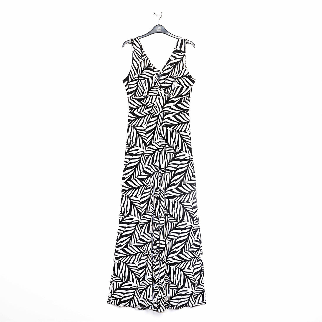 Signature Jumpsuit - Leaf Stripe - Final Sale! | Clara Sunwoo Classic