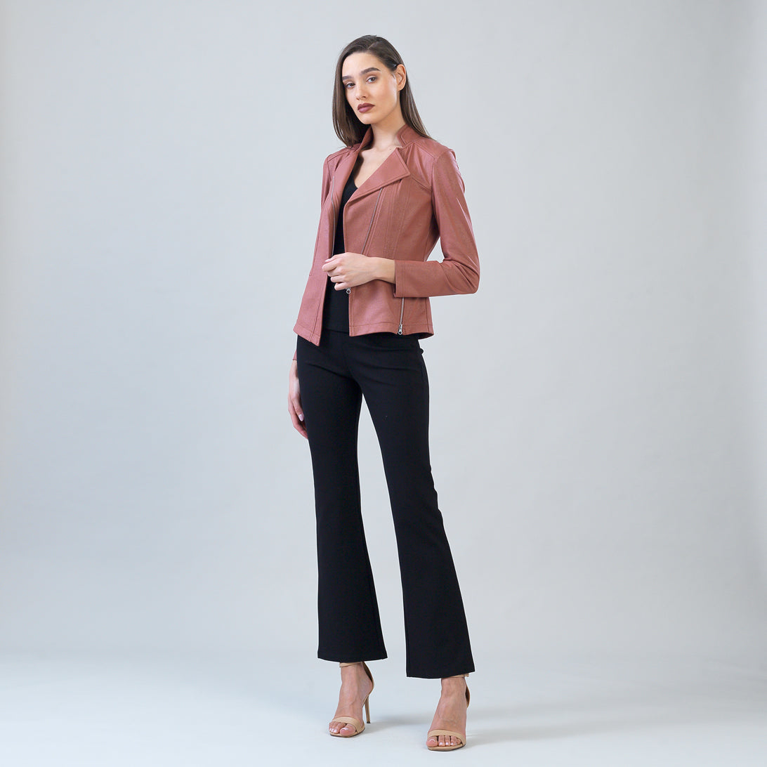 Liquid Leather™ Signature Jacket - Tan | Clara Sunwoo Latest