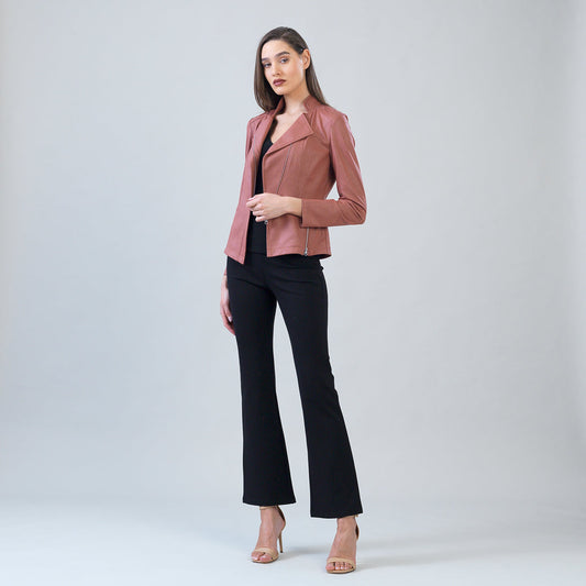Liquid Leather™ Signature Jacket - Tan | Clara Sunwoo Latest