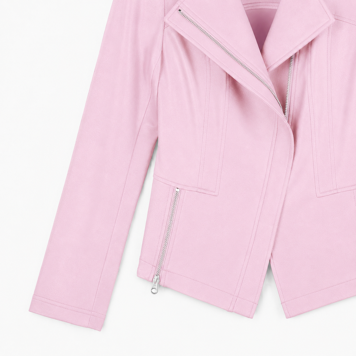 Liquid Leather™ Signature Jacket - Pink | Clara Sunwoo Best Seller