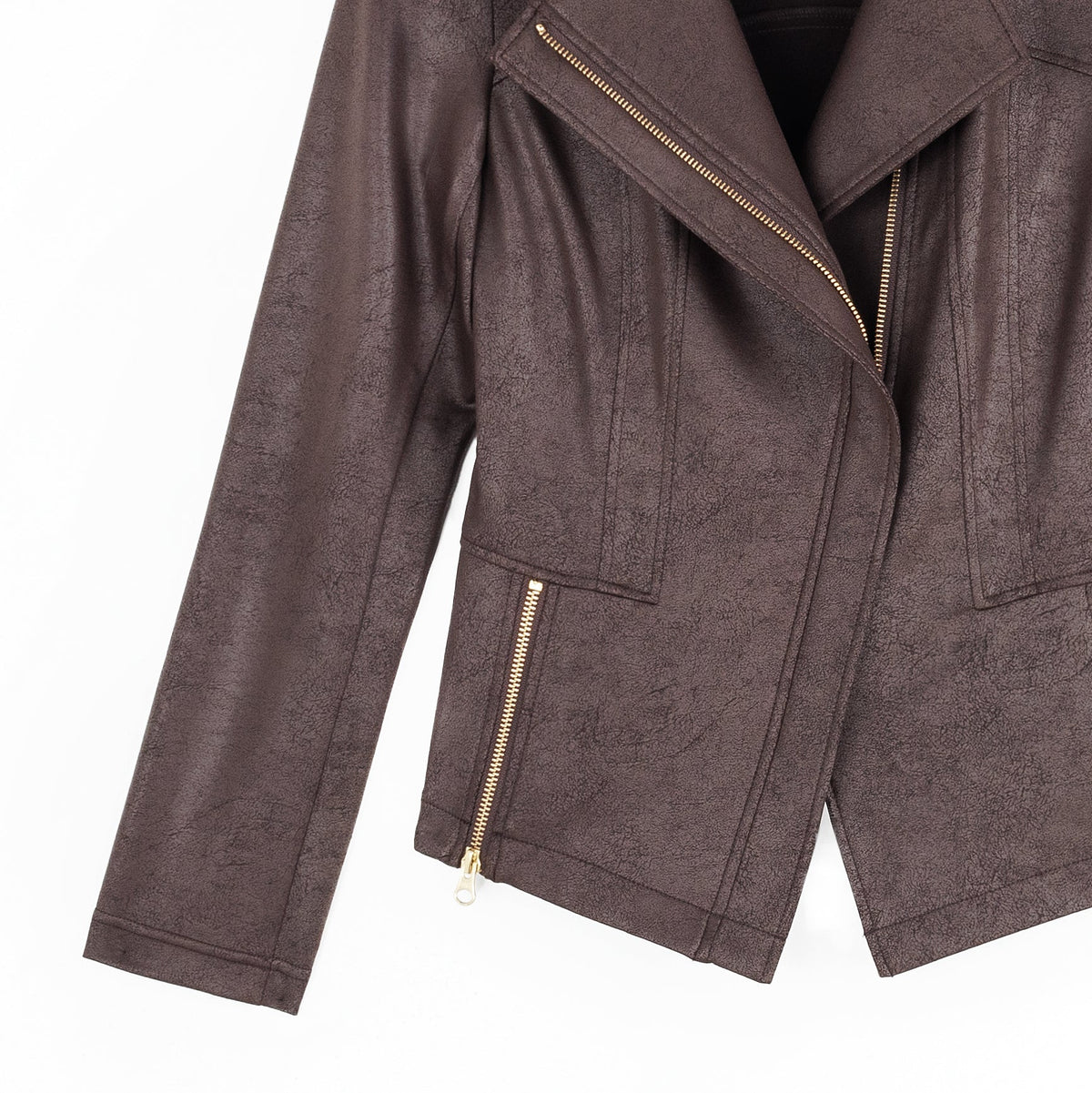 Liquid Leather™ Signature Jacket - Brown | Clara Sunwoo Recommended
