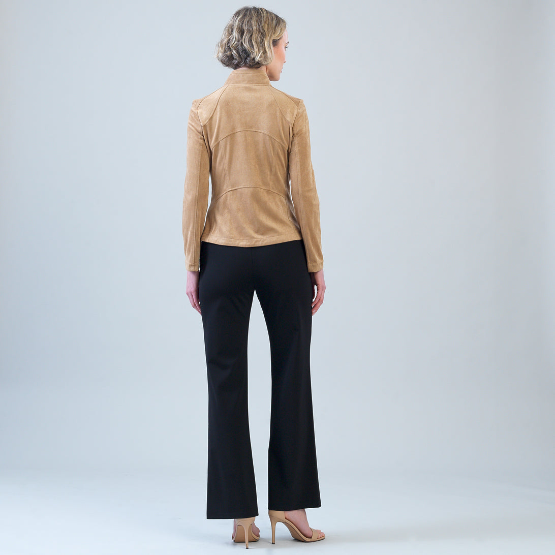 Soft Suede - Signature Jacket - Sand | Clara Sunwoo Deals