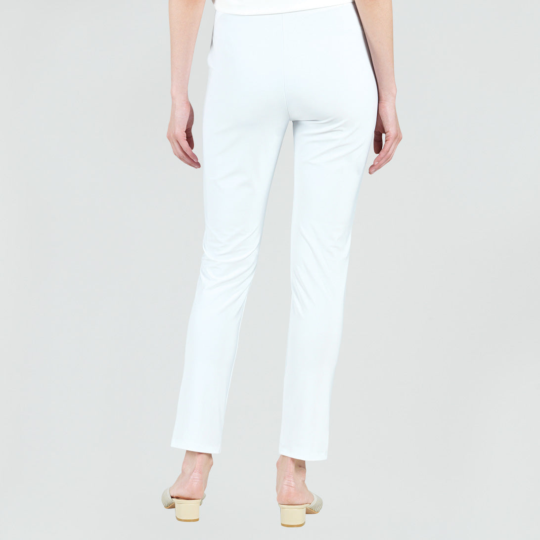 Medium Knit - Straight Leg Pocket Pant - White - Final Sale | Clara Sunwoo Latest