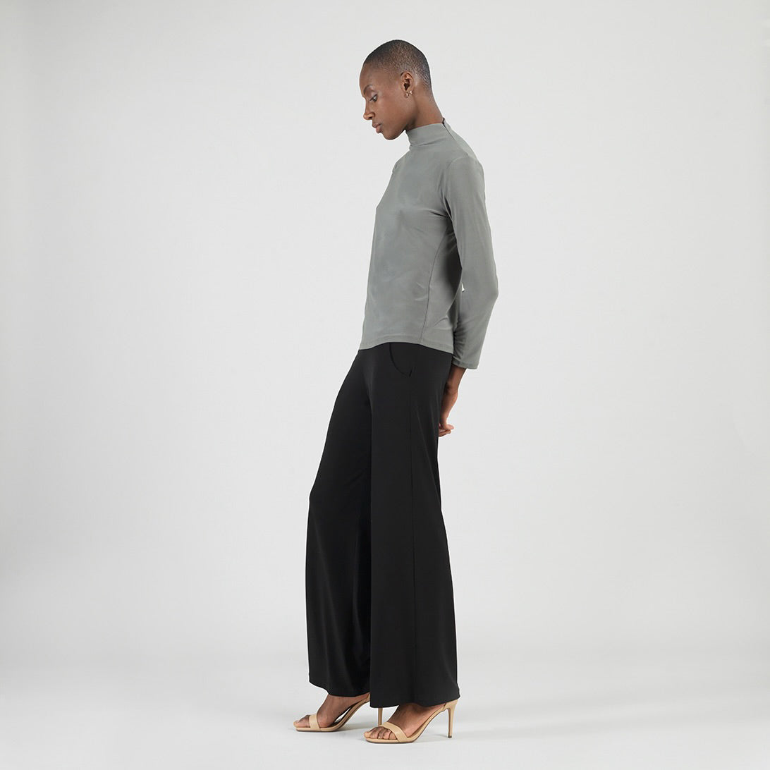 Mock Funnel Neck Top - Olive - Final Sale | Clara Sunwoo Recommended
