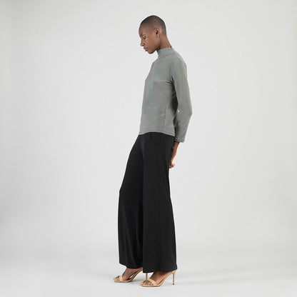 Mock Funnel Neck Top - Olive - Final Sale | Clara Sunwoo Recommended