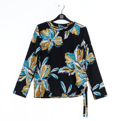 Cozy Knit - Textured Side Pull-Tie Sweater Top - Butterfly Orchid - Final Sale | Clara Sunwoo Best Seller
