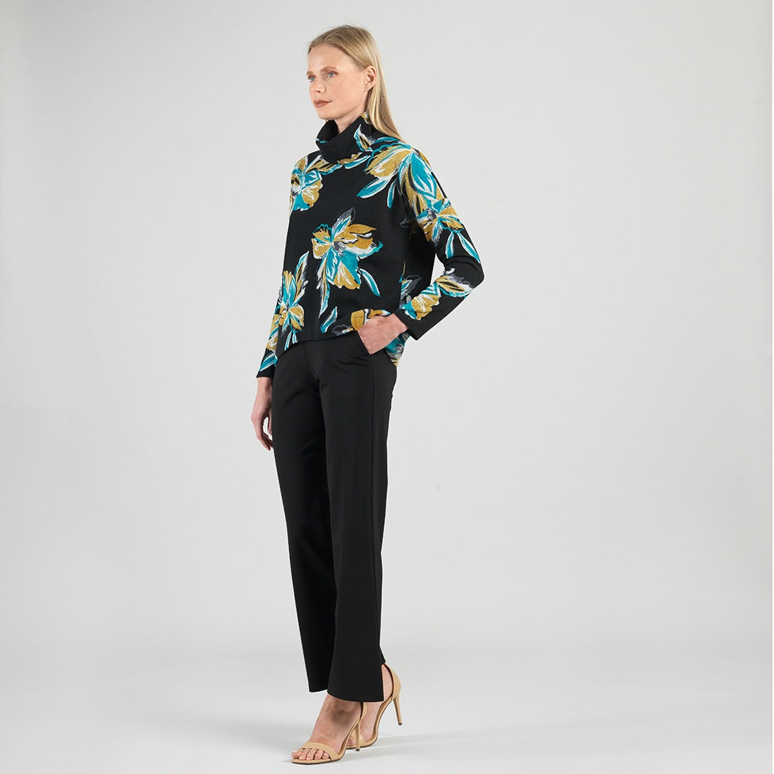 Cozy Knit - Textured Tipped Hem Sweater - Butterfly Orchid - Final Sale | Clara Sunwoo Value