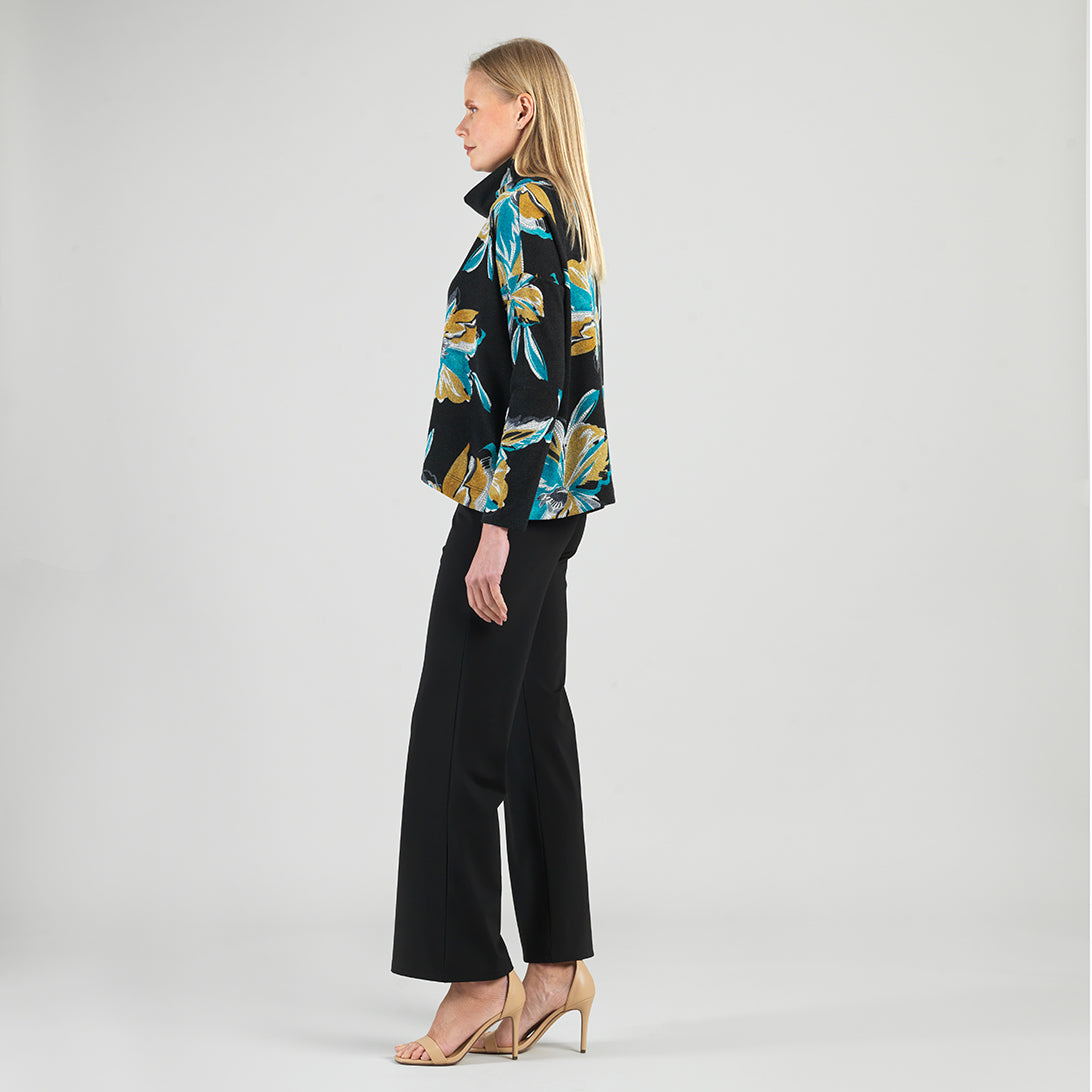 Cozy Knit - Textured Tipped Hem Sweater - Butterfly Orchid - Final Sale | Clara Sunwoo Value