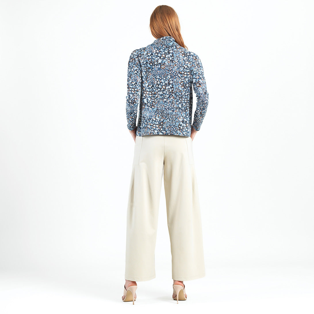 Cozy Texture - Textured Tipped Hem Sweater - Floral Puff - Final Sale! | Clara Sunwoo Featured