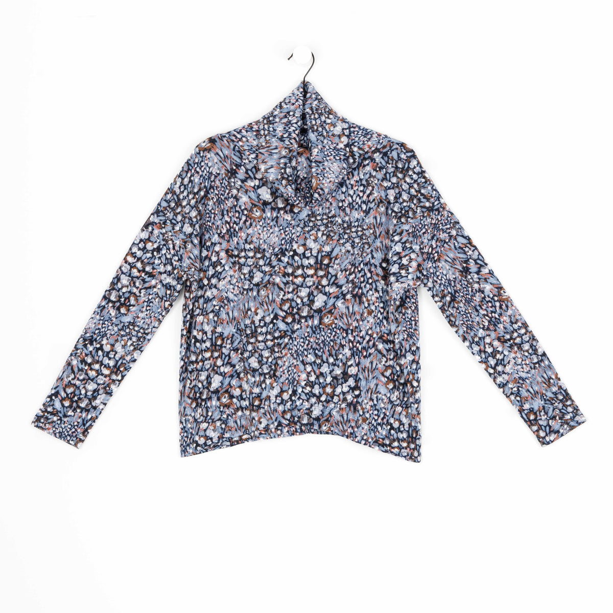 Cozy Texture - Textured Tipped Hem Sweater - Floral Puff - Final Sale! | Clara Sunwoo Featured