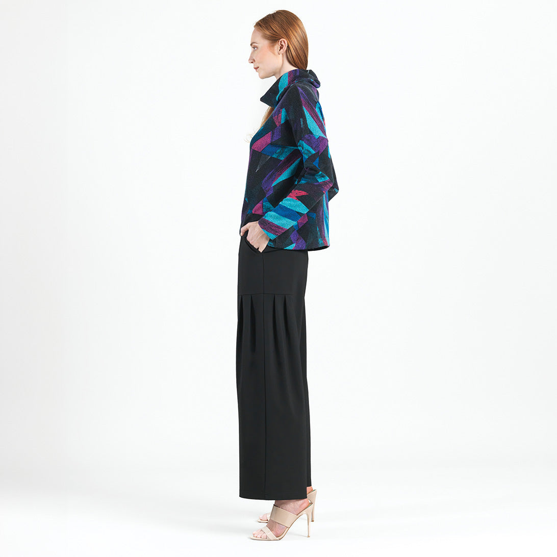 Lightweight Cozy - Tipped Hem Sweater - Ribbon Stripe - Final Sale! | Clara Sunwoo Discount