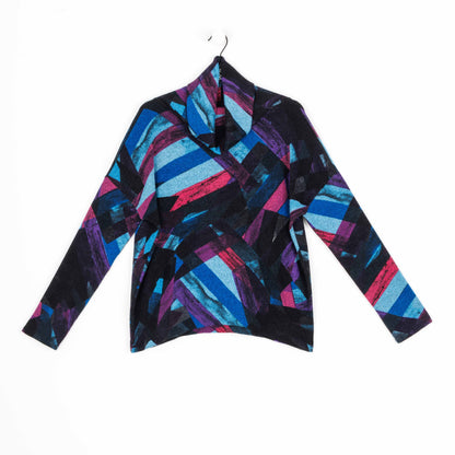 Lightweight Cozy - Tipped Hem Sweater - Ribbon Stripe - Final Sale! | Clara Sunwoo Discount