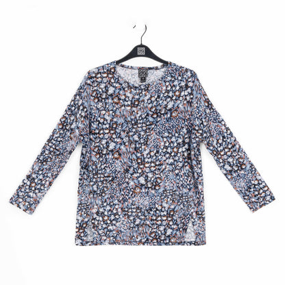 Cozy Texture - Textured Vented Sweater Tunic - Floral Puff - Final Sale | Clara Sunwoo Quality