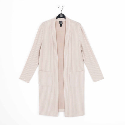 Chunky Ribbed - Modern Pocket Sweater Cardigan - Sand - Final Sale! | Clara Sunwoo Everyday