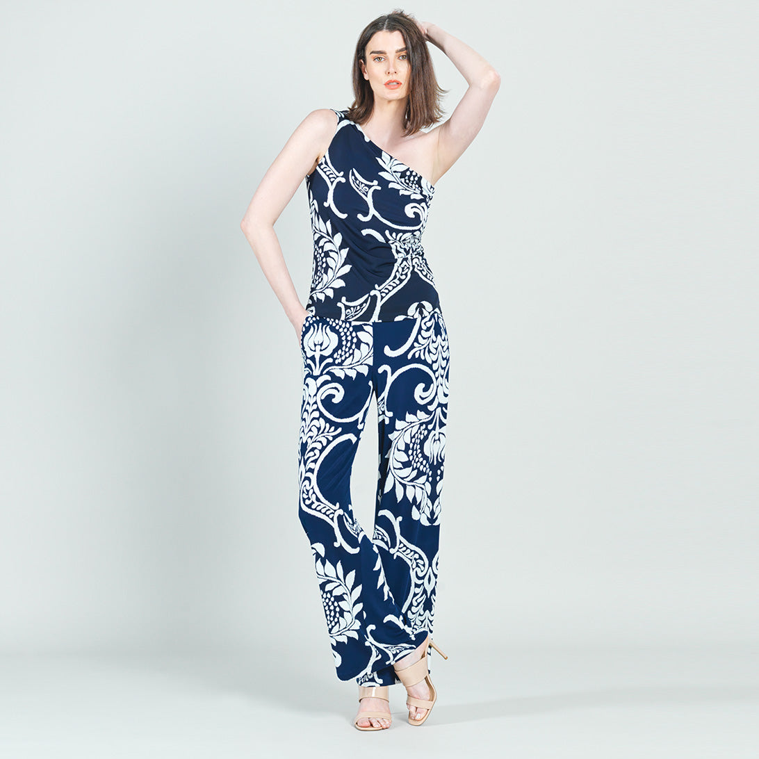 One Shoulder Top - Paisley Leaf - Final Sale! | Clara Sunwoo Featured