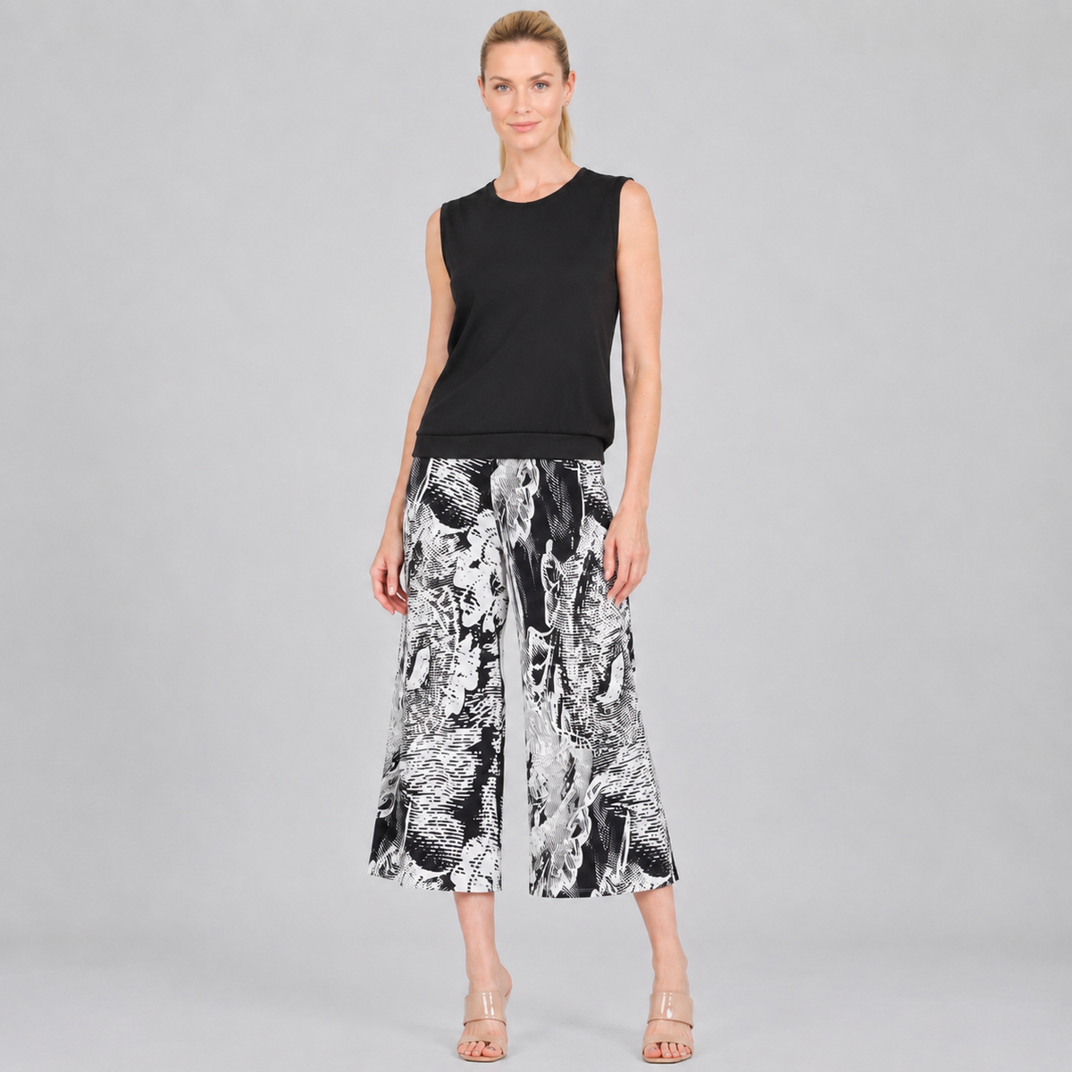 Solid Blouse Tank - Black - Final Sale | Clara Sunwoo Featured