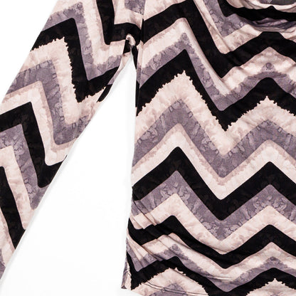 Cowl Neck Side Ruched Top - Chevron - Final Sale! | Clara Sunwoo Essential