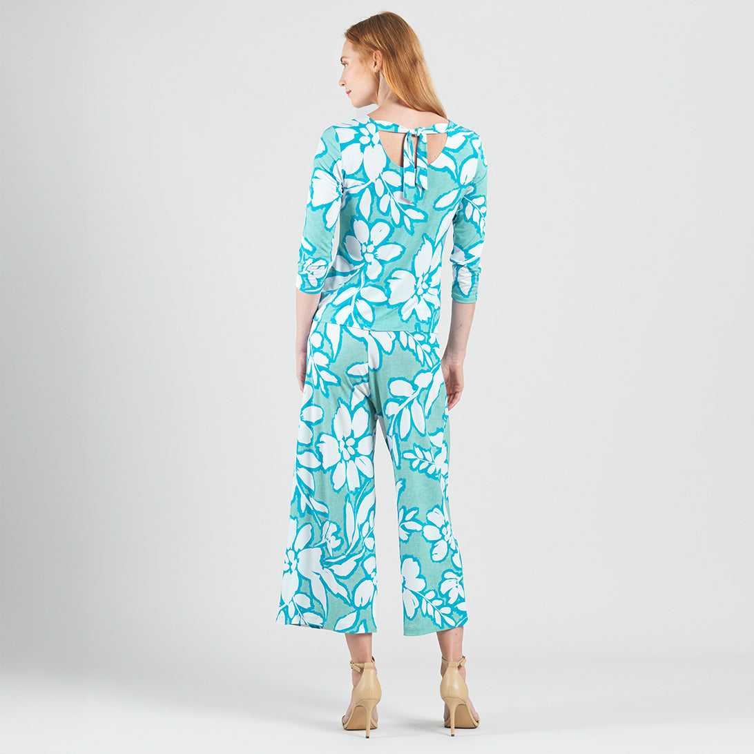 Reversible Back Tie Top - Paradise Petal - Final Sale | Clara Sunwoo Exclusive