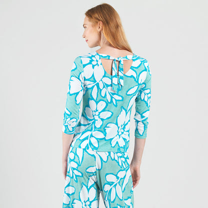 Reversible Back Tie Top - Paradise Petal - Final Sale | Clara Sunwoo Exclusive