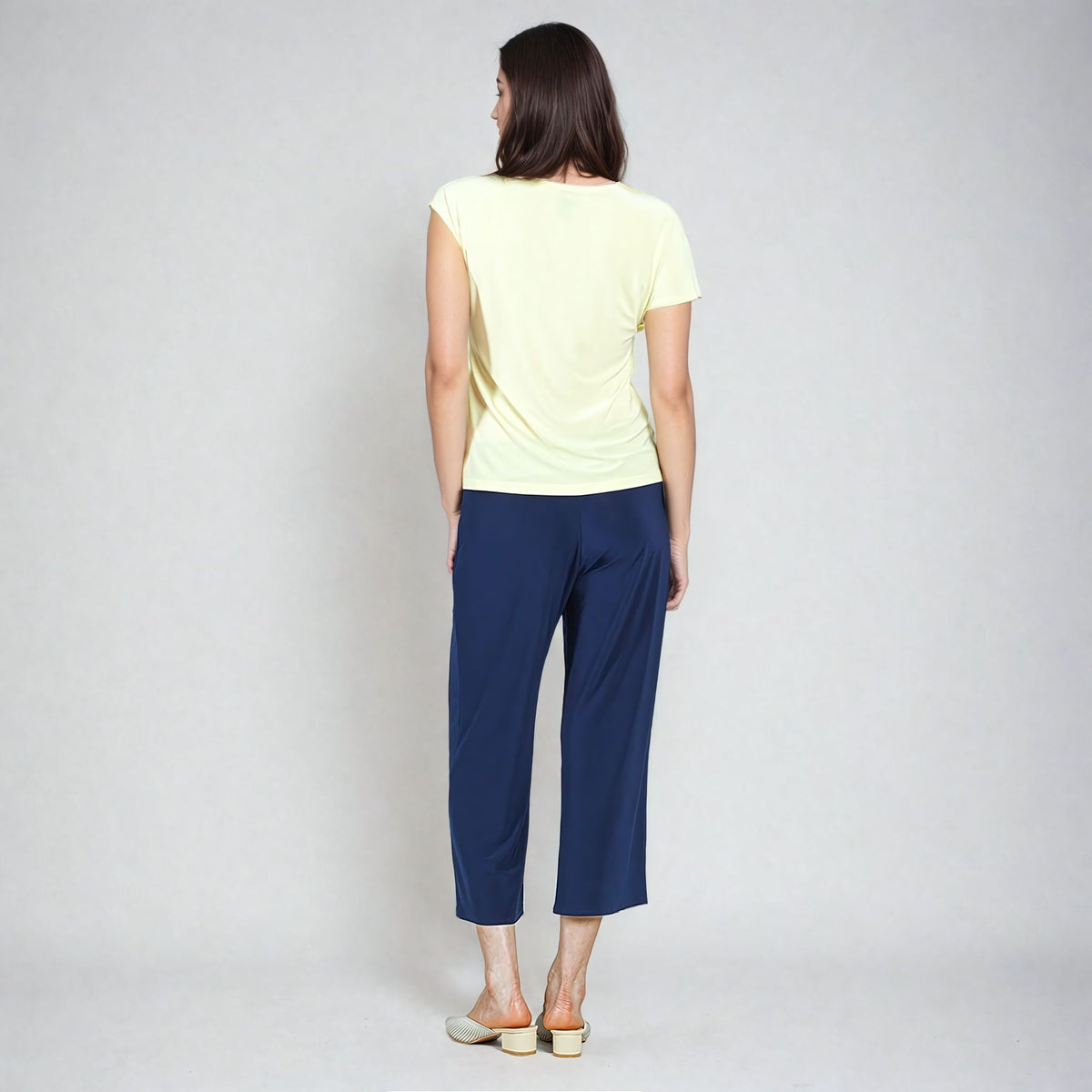 Ruffle Overlay Top - Yellow - Final Sale! | Clara Sunwoo Customer Favorite