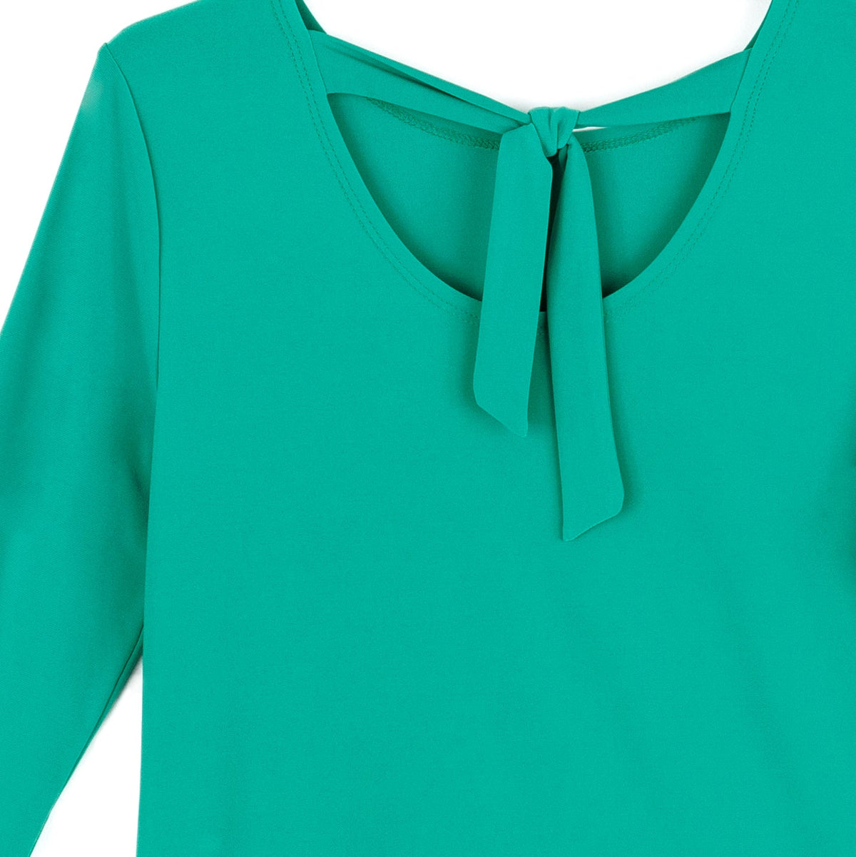 Reversible Back Tie Top - Emerald - Final Sale | Clara Sunwoo Featured
