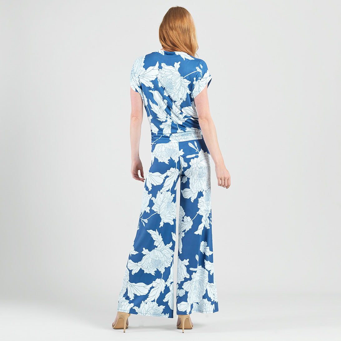 Butter Knit - Side Ruched Boat Neck Top - Mum Sketch - Final Sale | Clara Sunwoo Trusted