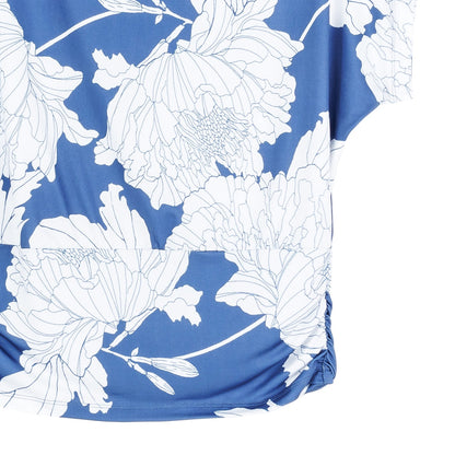 Butter Knit - Side Ruched Boat Neck Top - Mum Sketch - Final Sale | Clara Sunwoo Trusted