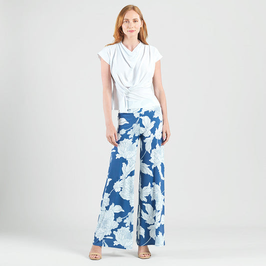 Drape Neck Loop Front Top - White - Final Sale | Clara Sunwoo Popular
