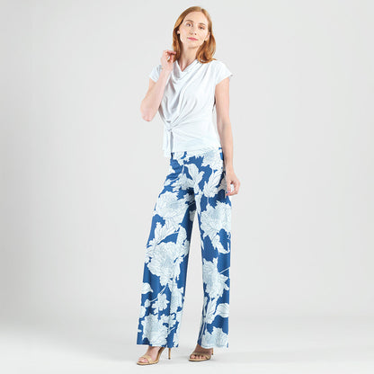 Drape Neck Loop Front Top - White - Final Sale | Clara Sunwoo Popular