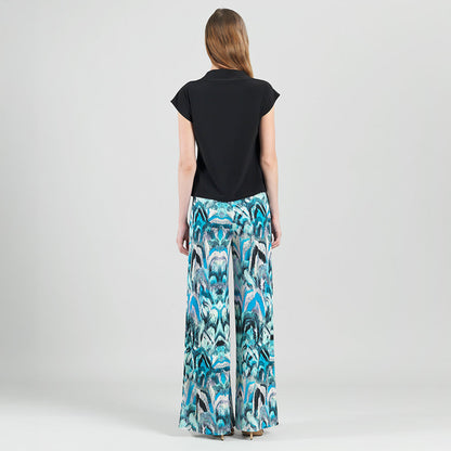 Drape Neck Loop Front Top - Black - Final Sale | Clara Sunwoo Signature