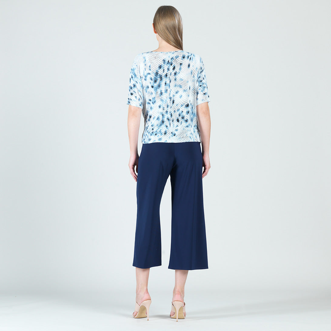 Textured Side Tie Wrap Top - Python - Final Sale! | Clara Sunwoo Trusted
