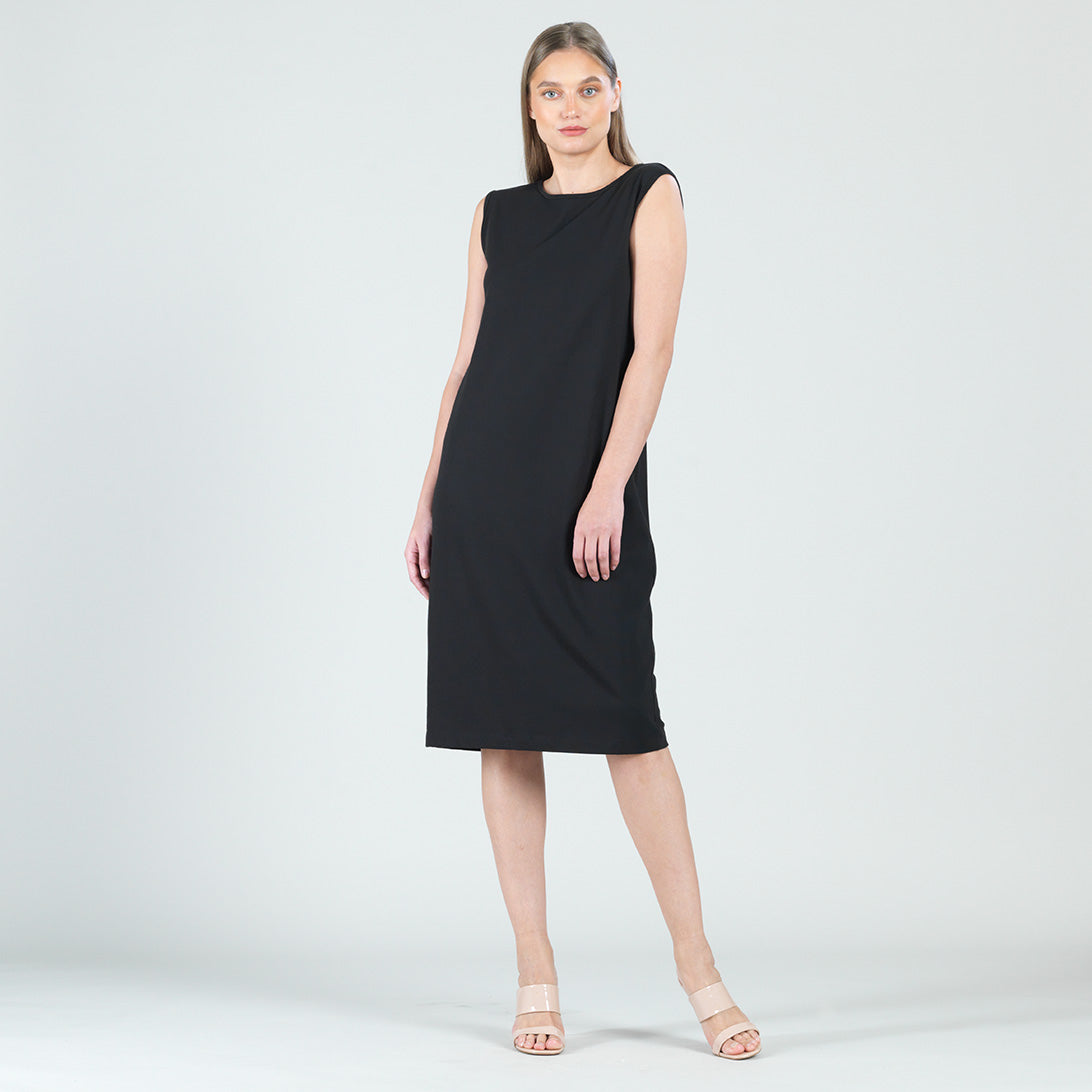 Modal Cotton - Reversible Cut Out Midi Dress - Black - Final Sale! | Clara Sunwoo Recommended