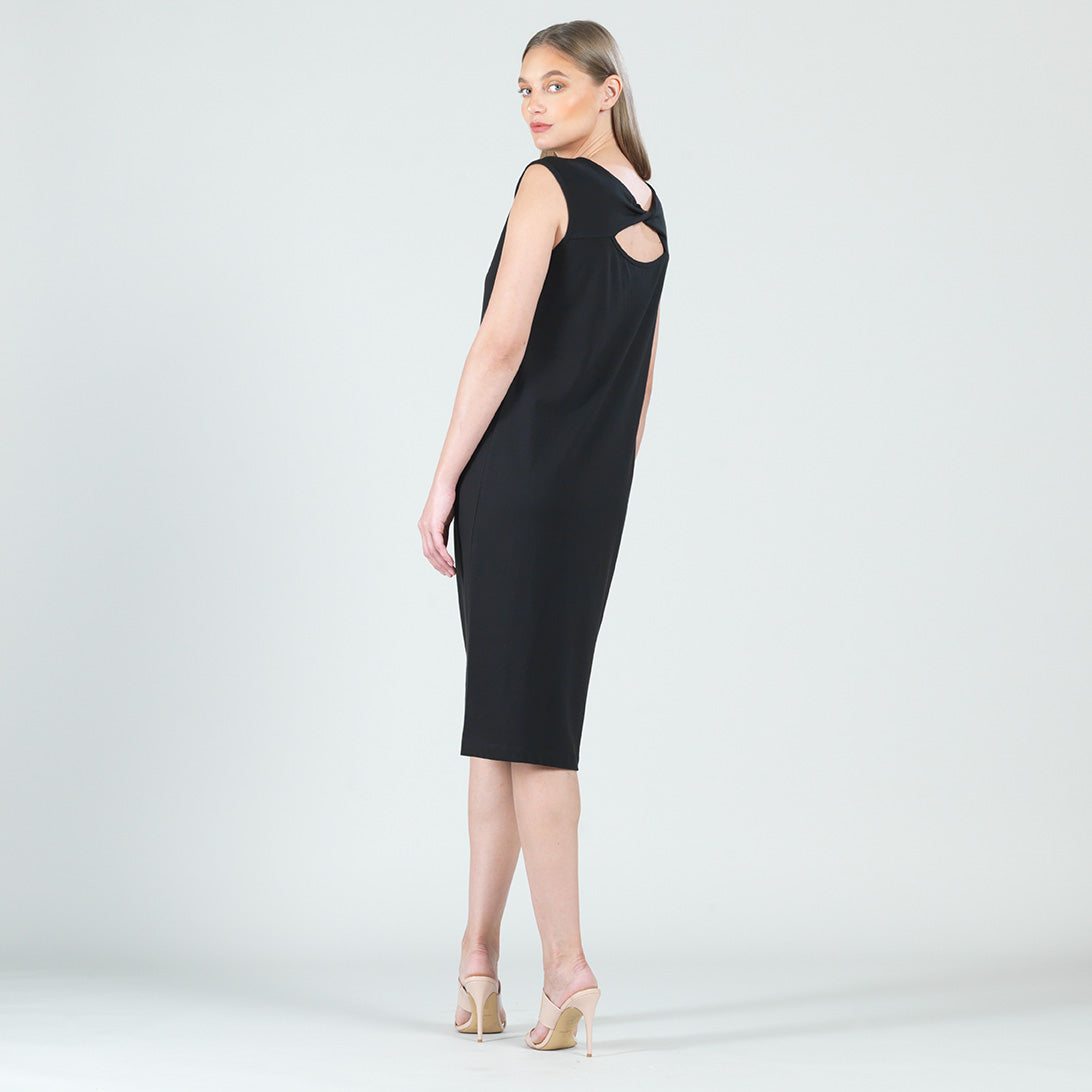 Modal Cotton - Reversible Cut Out Midi Dress - Black - Final Sale! | Clara Sunwoo Recommended