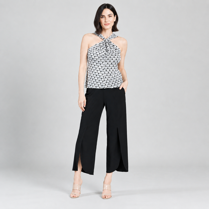Butter Knit - Grecian Halter Top - Fan Scatter - Final Sale! | Clara Sunwoo Featured