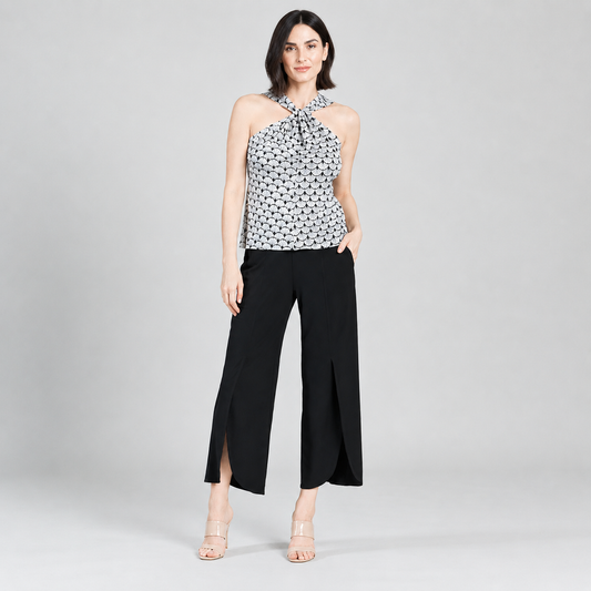 Butter Knit - Grecian Halter Top - Fan Scatter - Final Sale! | Clara Sunwoo Featured
