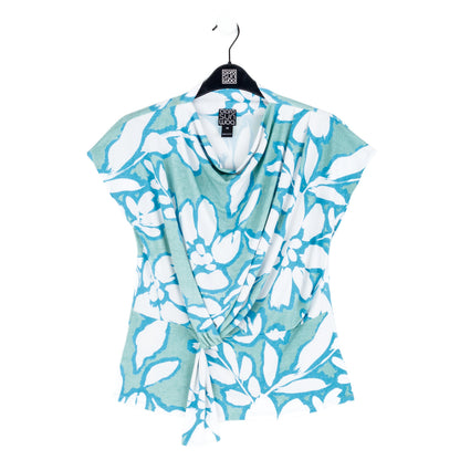 Drape Neck Loop Front Top - Paradise Petal - Final Sale | Clara Sunwoo Deals
