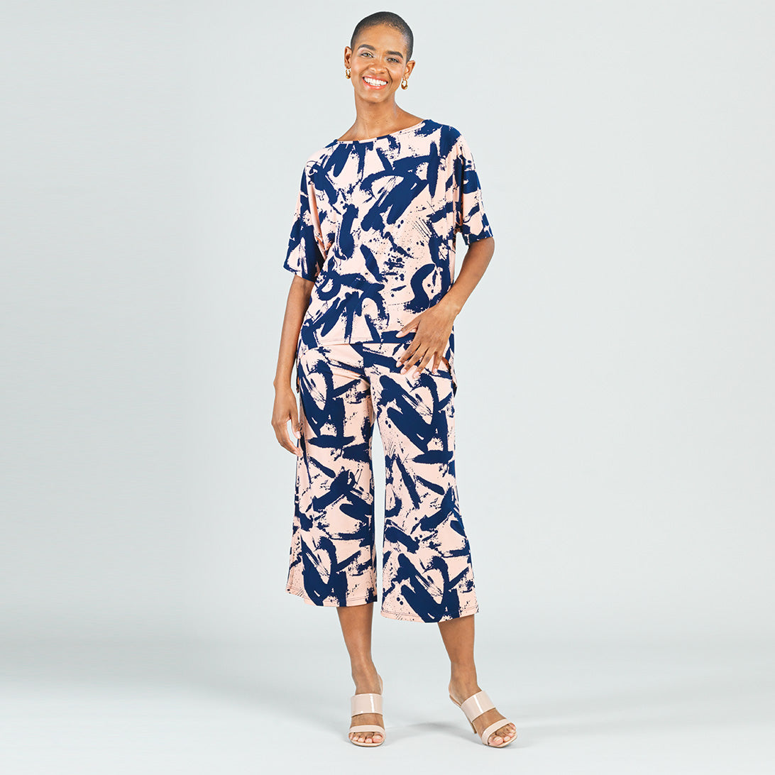 Loose Cut Hi-Low Top - Splash Stroke - Final Sale! | Clara Sunwoo Trending