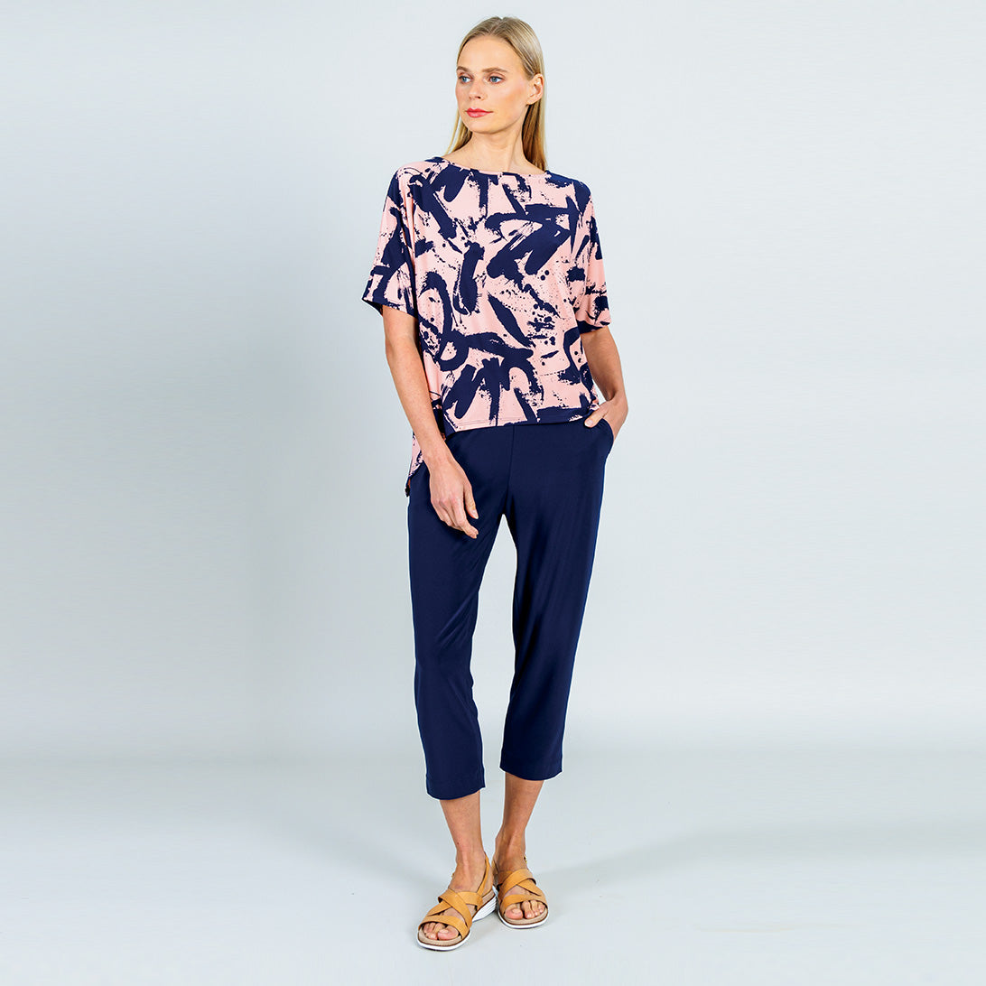 Loose Cut Hi-Low Top - Splash Stroke - Final Sale! | Clara Sunwoo Trending