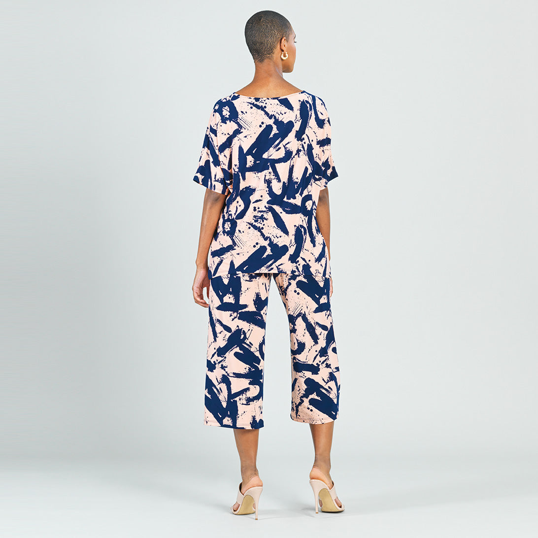 Loose Cut Hi-Low Top - Splash Stroke - Final Sale! | Clara Sunwoo Trending